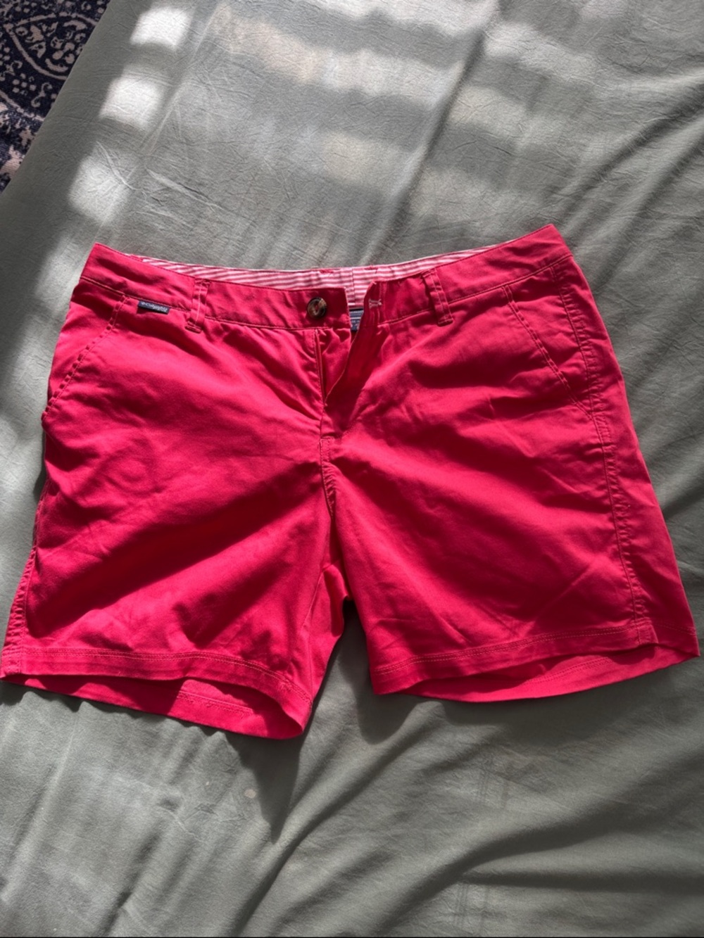 Columbia Bright Pink Casual Chino Shorts